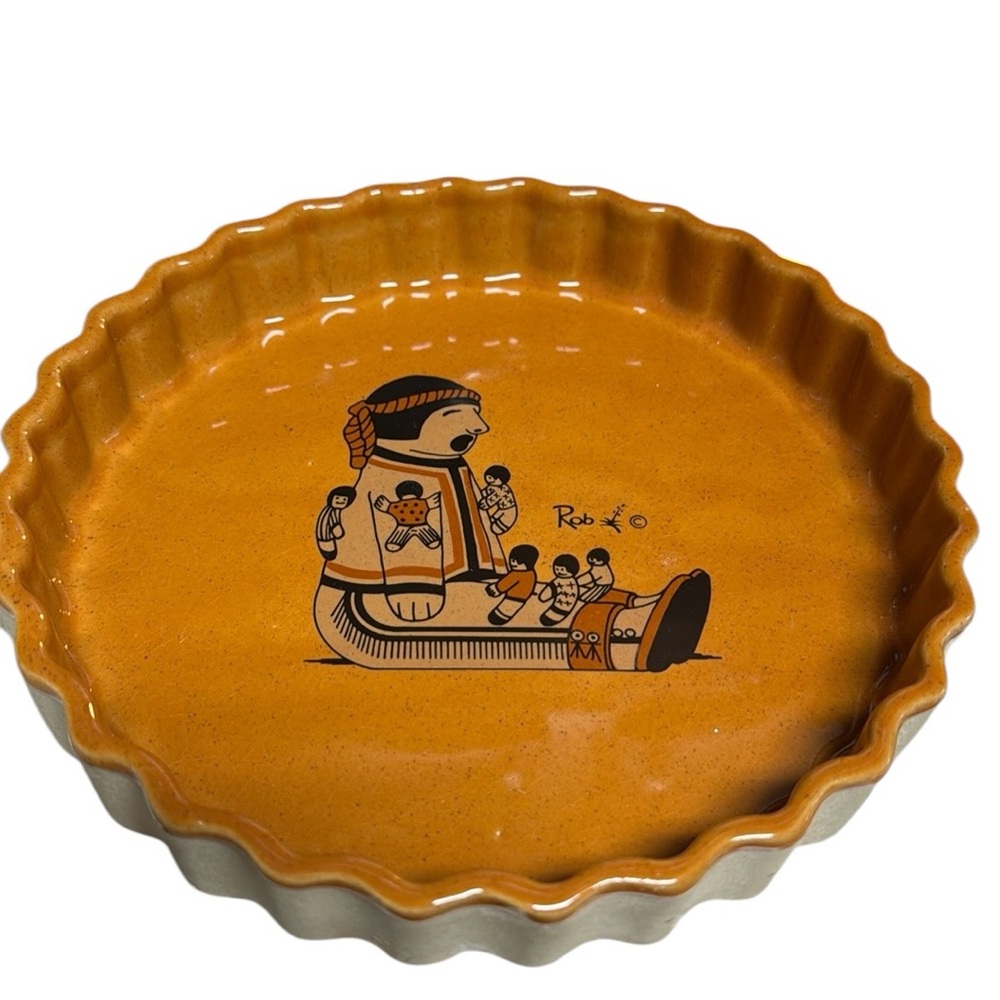 The Great American Stoneware Factory tart pan